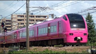 男鹿ナマハゲロックフェスティバル返却回送E653系U107編成 9745M