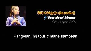 Download Lagu Ora sengaja (karaoke) hits dewi kirana// Cipt: Nurkolis MP3