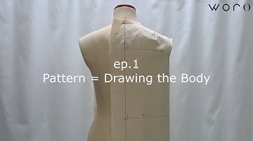 [패턴이데아] ep1.Pattern = Drawing the Body (원형 드레이핑) PATTERN I.DE.A