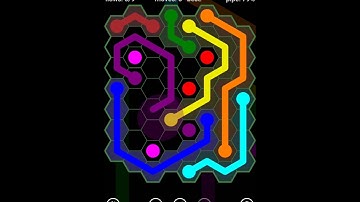 Flow Free Hexes   8x8 Mania   Level 40