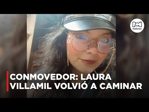 En video: Laura Villamil volvió a caminar tras accidente en Andrés Carne de Res