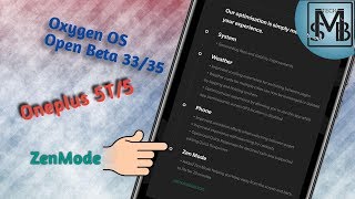 Oneplus 5/5T Gets ZenMode in Open Beta 35/33 Update screenshot 3