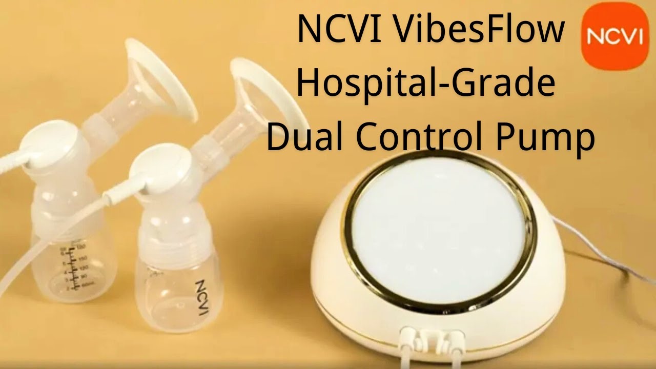 Hospital-Grade Electric Breast Pump, NCVI F1 VibesFlow Dual Control Pump