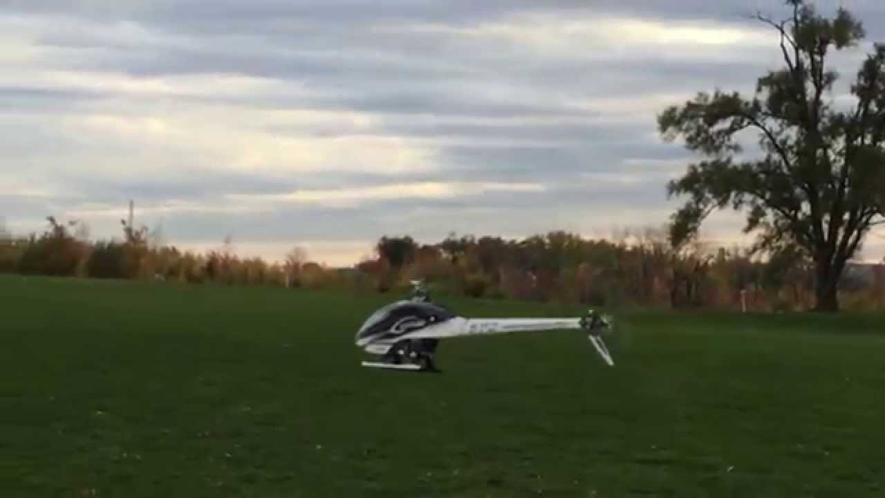 Goblin 570 attempted 3D flight.