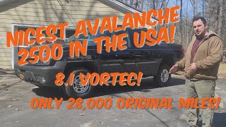 The Rarest truck Chevy EVER Made. A 2006 Chevy Avalanche 2500 with Only 28,000 Original Miles!