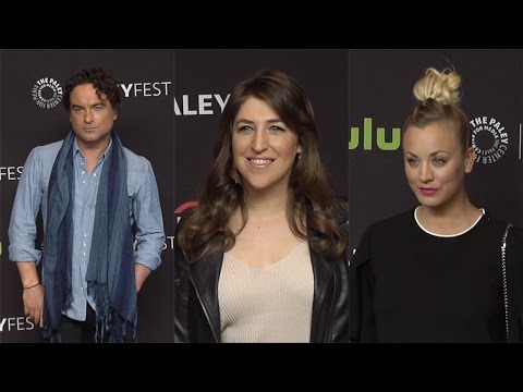 "The Big Bang Theory" CAST PaleyFest LA 2016 Kaley Cuoco, Mayim Bialik, Johnny Galecki