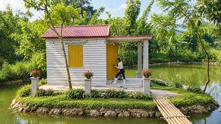 Installing Self-Welding Iron Window Frames - Creating Sealed Doors for a House on the Island