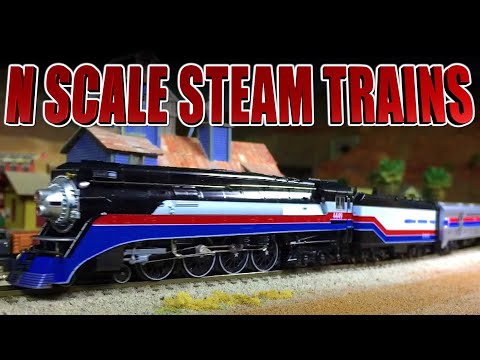 N Scale DCC Steam Train Model Railroad Layout Run By Videos