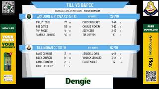 Tillingham CC 1st XI v Basildon &amp; Pitsea CC 1st XI