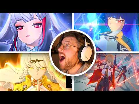 BLIND REACTING TO INSANE S-RANK CHARACTER SKILLS AND ANIMATIONS | ZZZ