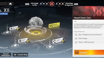 Hazard Zone Difficult XII in Aether Gazer;