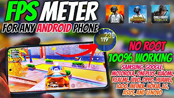 FREE FPS Meter for Any Android Device | No Root Needed | 100% Working 🚀