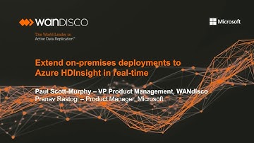 Extend on premises deployments to Azure HDInsight in real-time