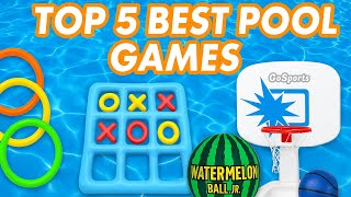 Top 5 Best Pool Games | Ultimate Pool Party Fun! | Best Pool Toys for Summer 2025