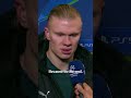 “It’s embarrassing” 😳 Erling Haaland apologises for Man City’s 3-1 defeat to Bodo/Glimt...
