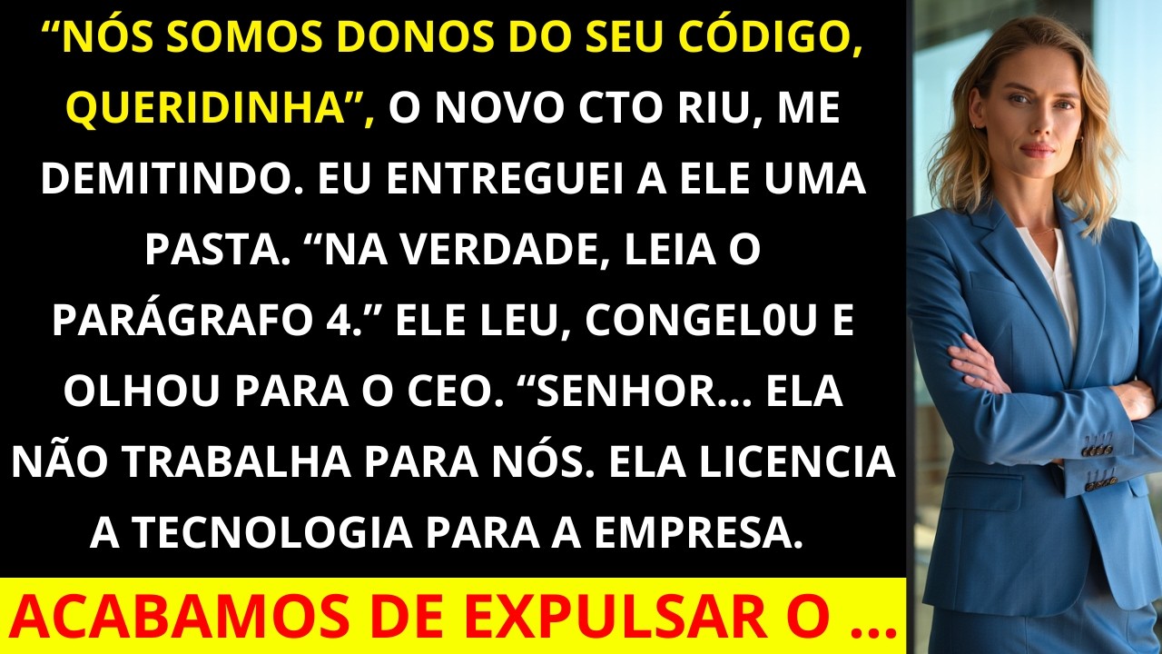 O diretor arrogante de tecnologia me demitiu por causa do meu software – mas a empresa esqueceu que