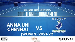 ANNA UNI CHENNAI VS MDU ROTAK || ALL INDIA INTER UNIVERSITY SOFT TENNIS TOURNAMENT  WOMEN 20222 screenshot 5