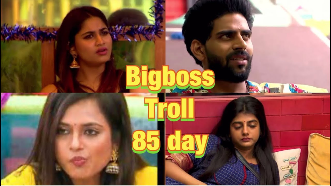 BIGG BOSS TROLL 85 days  BiggBossTamil4 Bigg Boss Tamil Season 4  28th December 2020