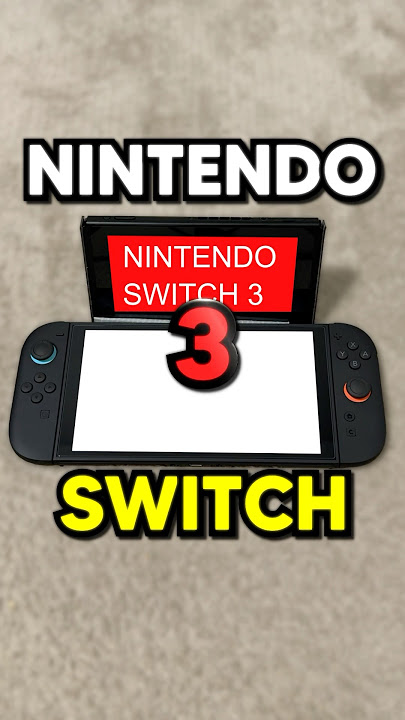 I got a Nintendo Switch 3!