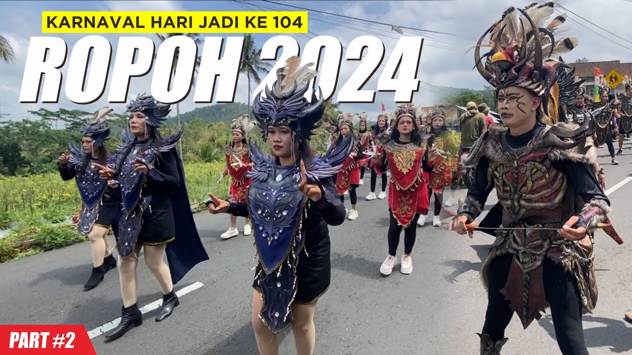 BORNEO PROJECT Di Karnaval Hari Jadi Desa Ropoh Kepil 2024 Part 2