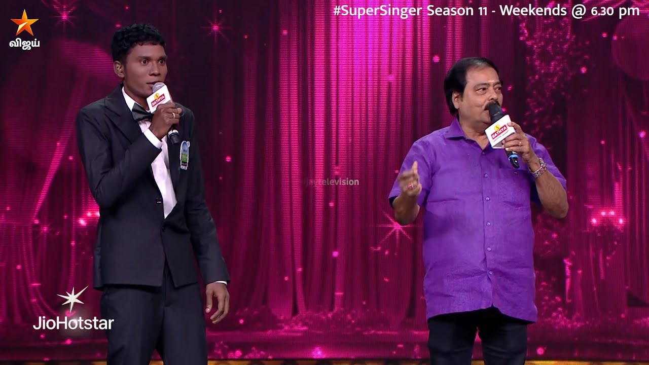 #SaranRaja ஆசை நிறைவேறியது 🤩 ️‍🔥 | Super Singer Season 11 | Episode ...
