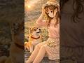 from golden hour to starlight #anime #calmvibes #relaxingcontent
