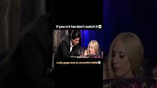 Srk Making Lady Gaga Uncomfortable