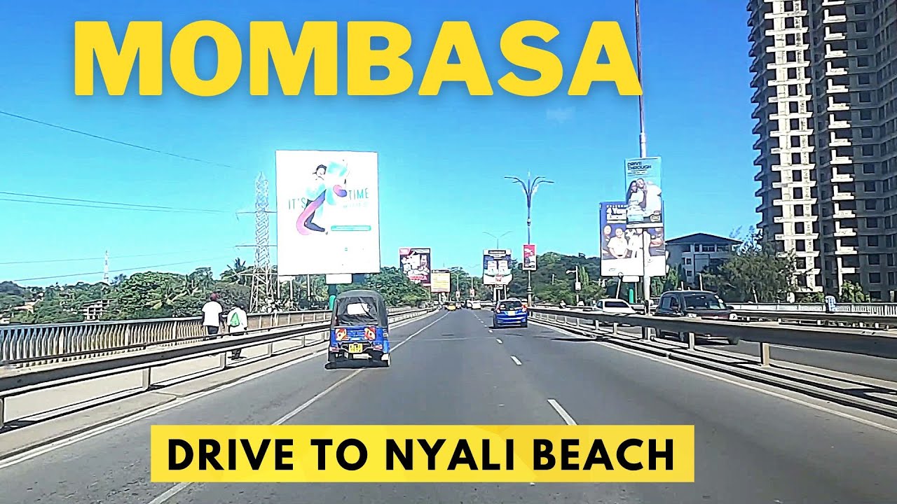 Drive To Nyali Beach Mombasa Kenya Is Hot 🔥🔥