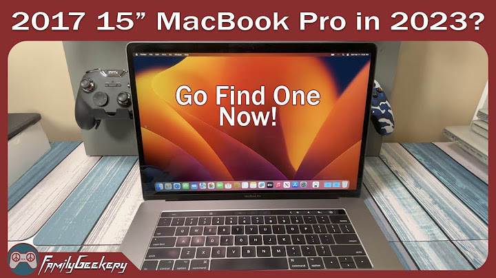 Macbook pro 15 late 2023 review