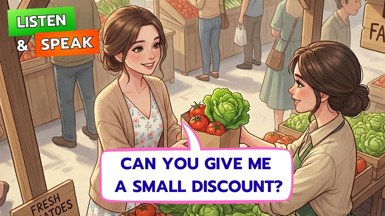 Comparing Prices and Asking for a Discount | Real-Life English Dialogue
