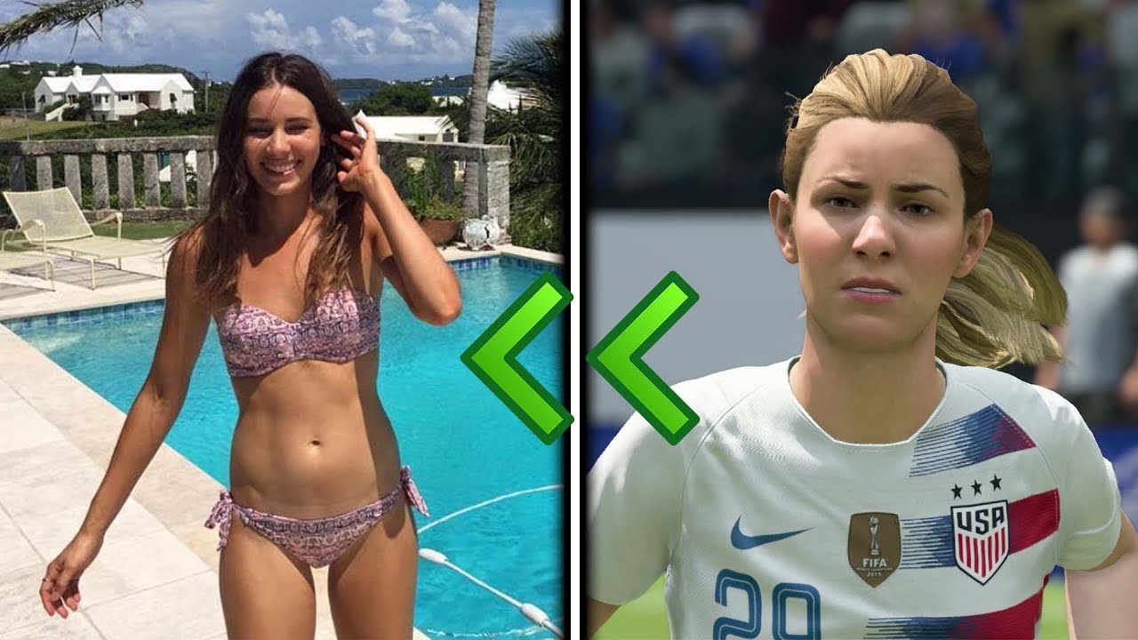 Fifa 19 Journey Characters In Real Life Kim Hunter Is A Model Youtube
