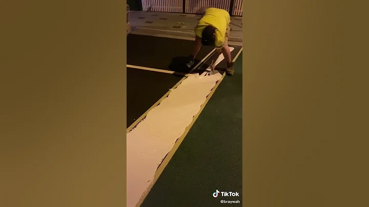 Line Marking #southeastlinemarking  | Satisfying Road Painting