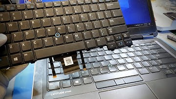 Dell Latitude E7440 Keyboard Replacement Guide