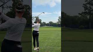 From 176 yards to ONE FOOT. 🎯 Nelly Korda plays the 9th to perfection. #TP5x #TeamTaylorMade