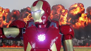 Iron Man MK7 3D Model