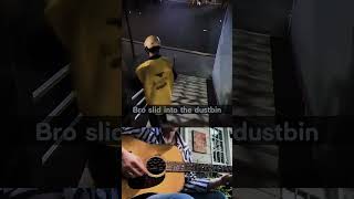 Bro Slid Into The Dustbin