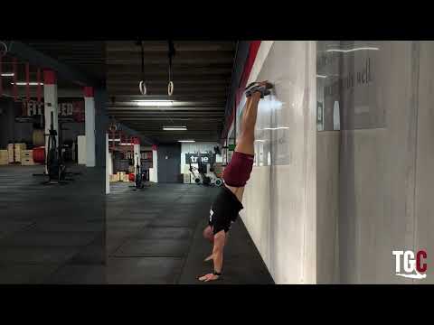 Wall walk & hold :  Gymnastics Programming