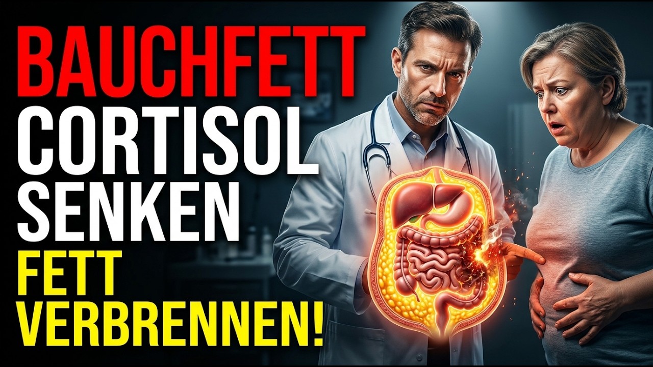 So verbrennt dein Körper viszerales Fett – Der Cortisol-Trick, den kaum jemand kennt!