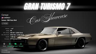 Gran Turismo 7 | Chevrolet Camaro 1969 Race-Mod Showcase | Custom Livery | Exterior & Interior screenshot 5