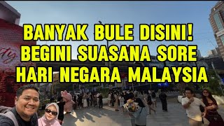 PANTES BANYAK BULE! BEGINI SUASANA TERBARU 2026 SORE HARI BUKIT BINTANG KUALA LUMPUR MALAYSIA #vlog 