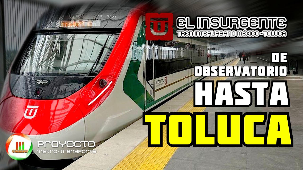 ¡POR FIN! El TREN INTERURBANO llego a CDMX - ¿Realmente VALE LA PENA?