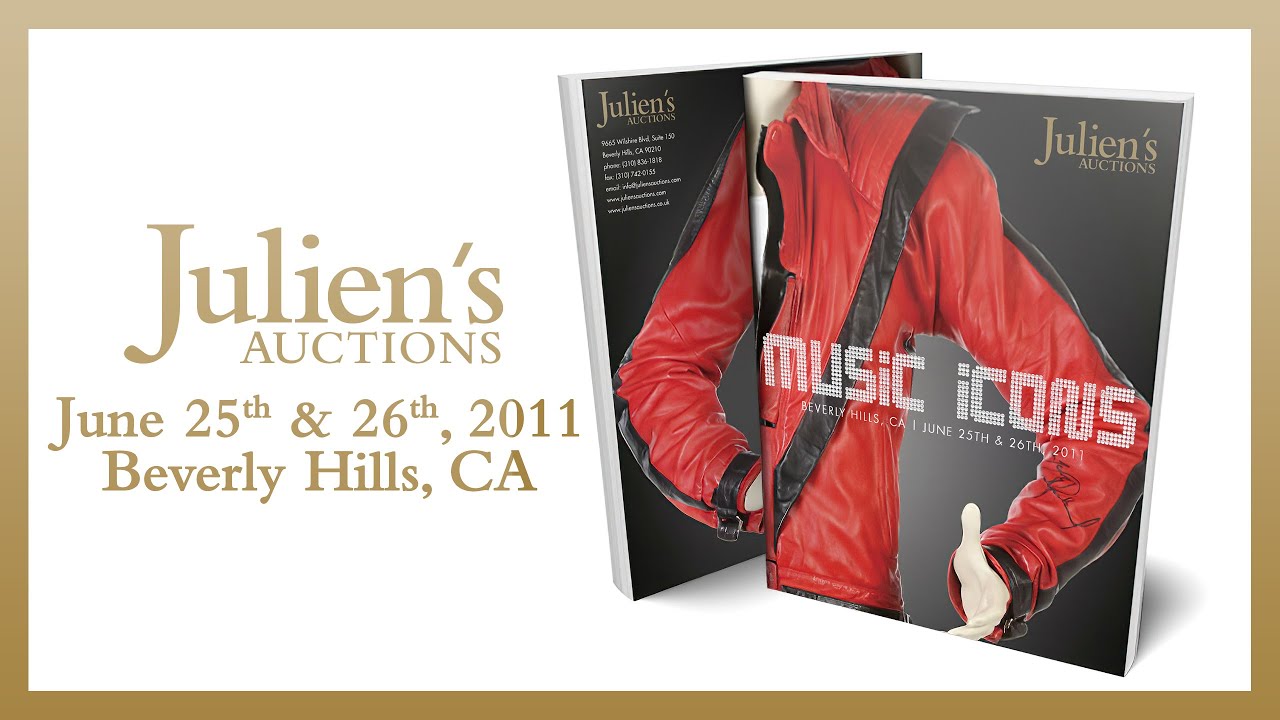 Julien's Auctions, Michael Jackson, June 25th 2011 - YouTube