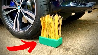 Car vs Floral Foam (ASMR) - Crushing Crunchy & Soft Things by Car Compilation! - 7 Ways