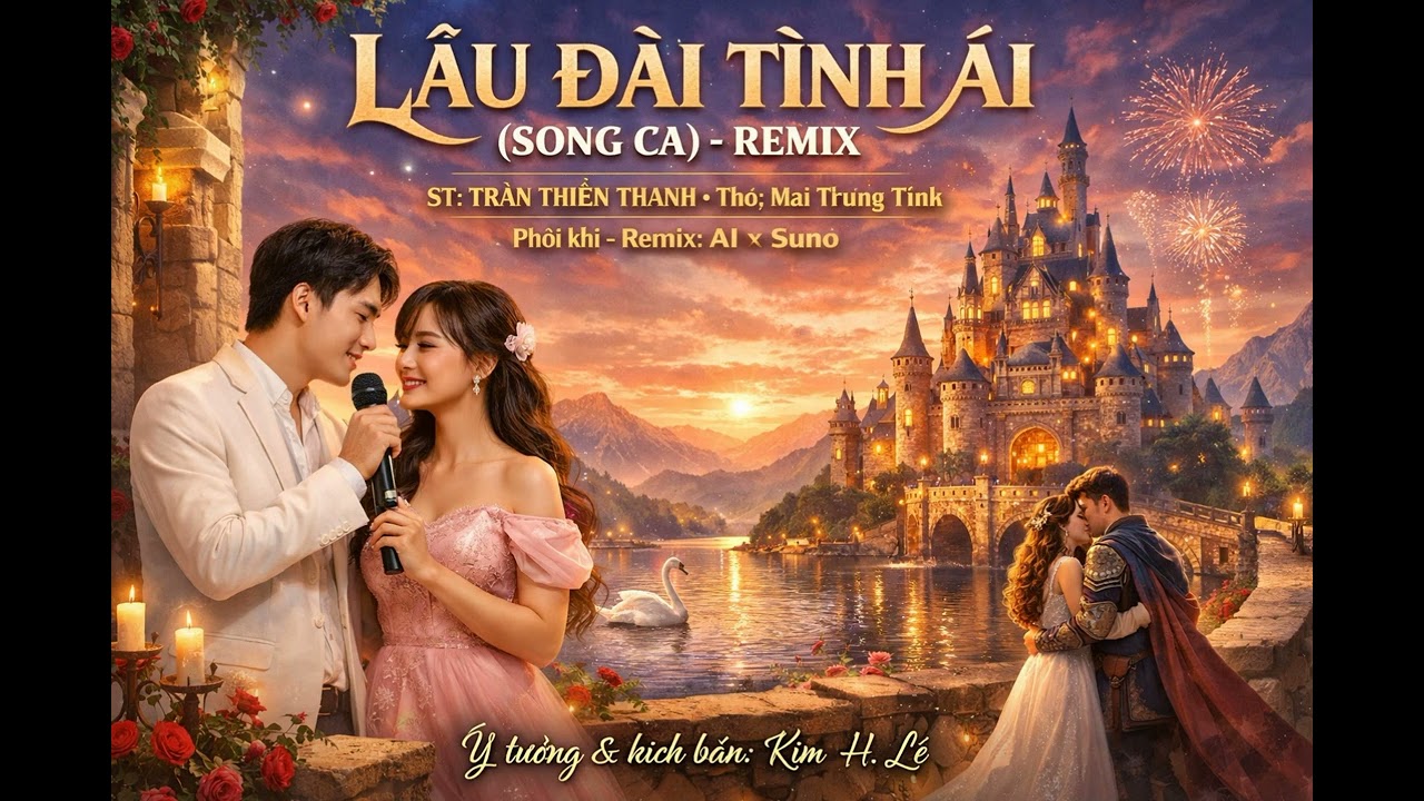 LÂU ĐÀI TÌNH ÁI REMIX - REMIX - ST: TRẦN THIỆN THANH - KIM LE AI