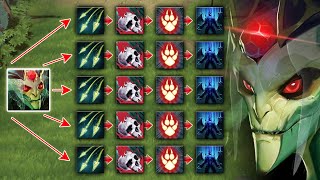 Split Shot Uses Modifiers [x5 PA Crit + x5 Metamorphosis] Dota 2 Ability draft