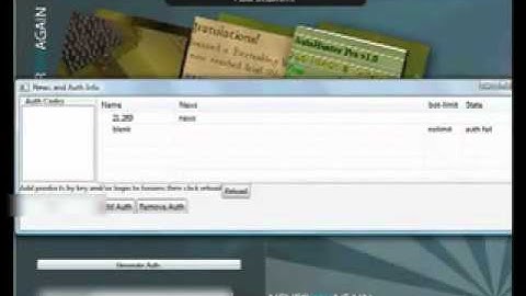 Rsbots.net Auth Code Generator!