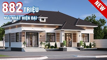 Mẫu nhà vườn mái nhật với chi phí quá rẻ, công năng tiện nghi | MN04230