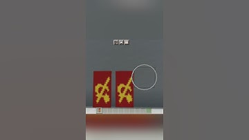 USSR soviet union flag in minecraft pocket/java/bedrock edition part 36. #trending #viral #shorts