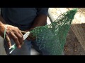 Cultural traditions  making seine fishing net on sapelo island