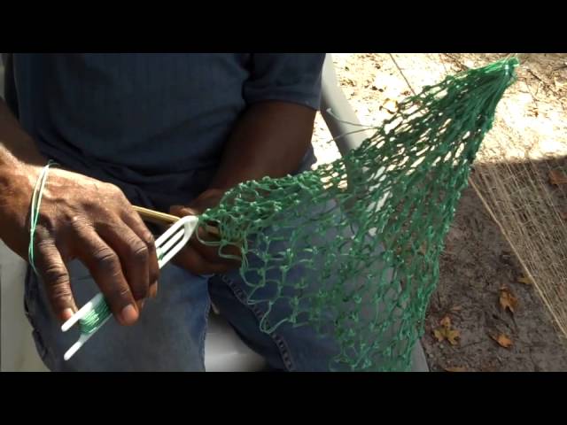 Cultural Traditions - Making Seine Fishing Net on Sapelo Island 